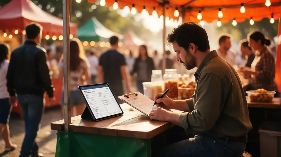 Hoe een festival Food Vendor applicatie te navigeren